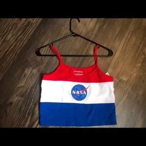 Large NASA crop top!
